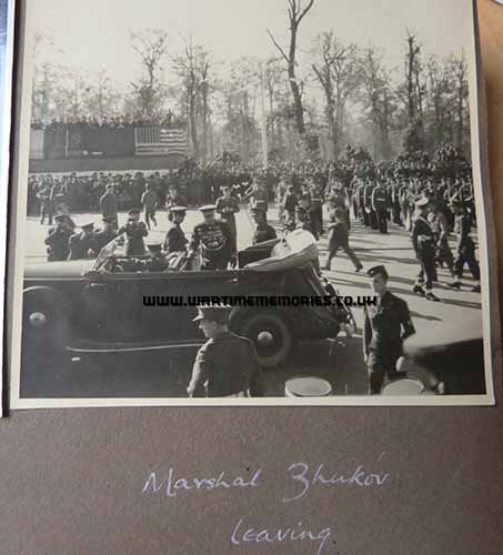 Marshall Zhukov in Berlin Victory Parade